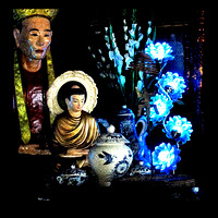 pagoda blue