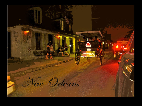 New Orleans Carriage psd