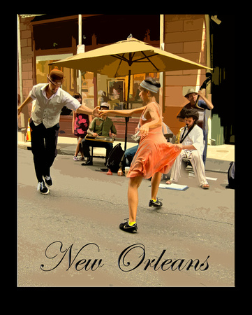 New Orleans dancers