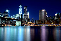 NYC Skyline Night Photography
